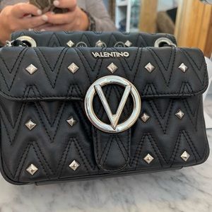 Black studded Valentino bag